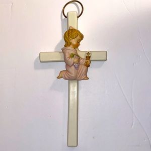 Lefton girl praying/ communion cross 1999